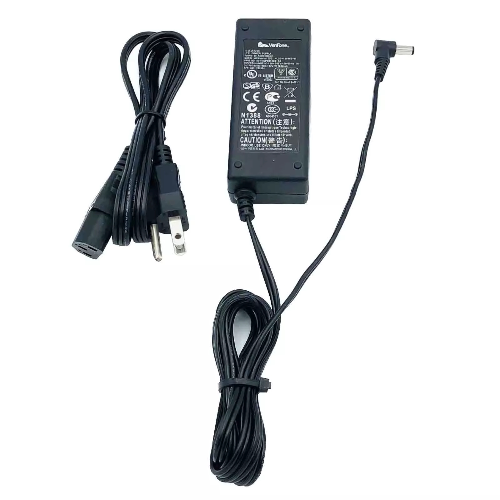 *Brand NEW*Verifone 12V 1.6A AC Adapter NL20-120160-I1 CPS11220-3A Power Supply - Click Image to Close